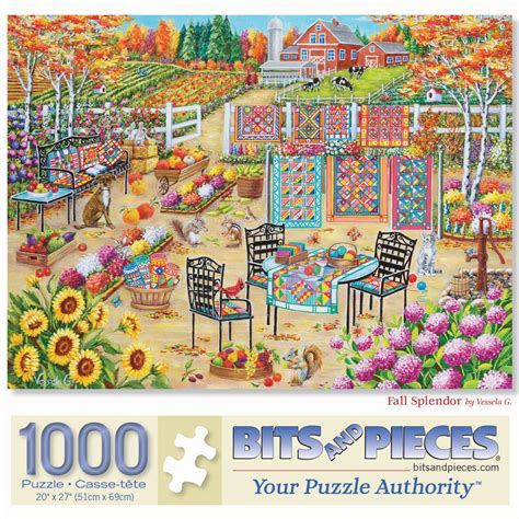 Fall Splendor 1000 Piece Jigsaw Puzzle Bits And Pieces