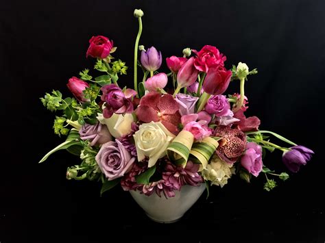 Spring Mixfresh Flower Arrangement With Spring Flowers By Luxury