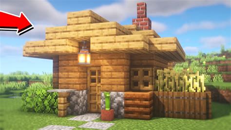 Minecraft Casa simples para começo de survival Tutorial YouTube