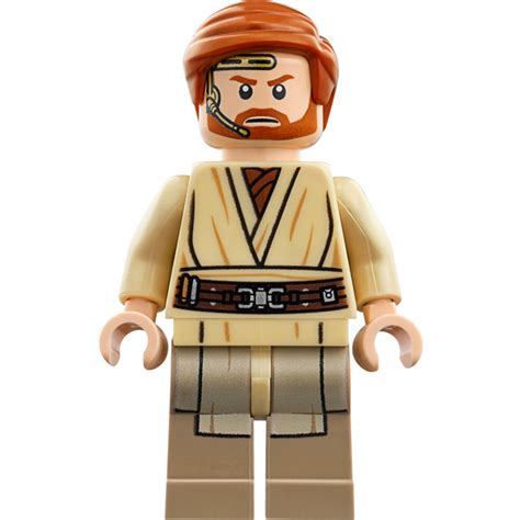 Lego Obi Wan Kenobi With Headset Minifigure Brick Owl Lego Marketplace