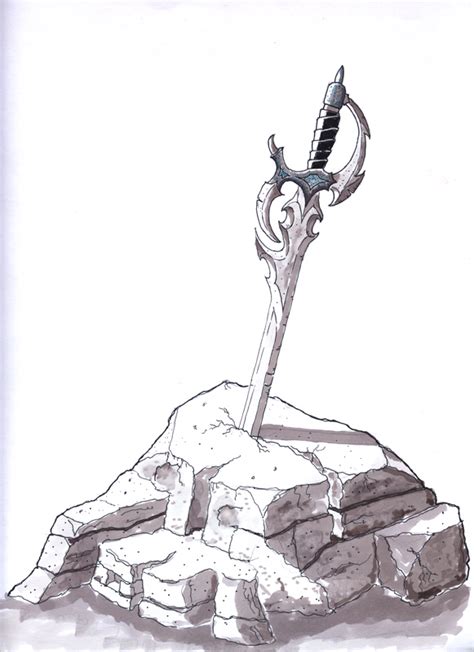 Sword In Rock By Rsandberg On Deviantart
