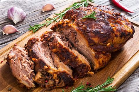 The Best Oven Roasted Pork Shoulder With Herb Rub Kitchen Ratings