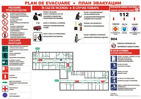 Plan De Evacuare In Caz De Incendiu Model Md