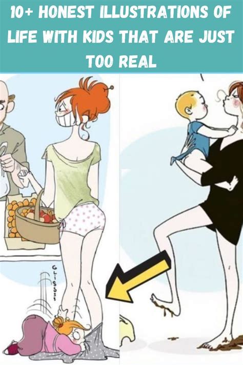 10 Honest Illustrations Of Life With Kids That Every Mom Can Relate To