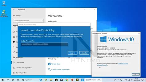 Codici Product Key Generici Per Installare Windows 10 Versione 1903