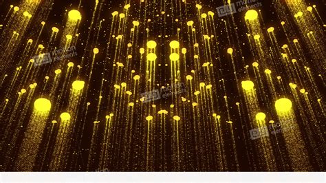 Glitter Animated Background Golden Gorgeous Flares Particles Flicker Stock Animation 11466304