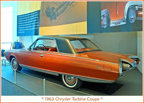 1963 Chrysler Turbine Chrysler Turbine Gas Turbine Chrysler Museum