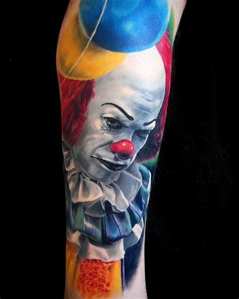 Awesome Realistic Tattoo By Michael Taguet Movie Tattoos Horror