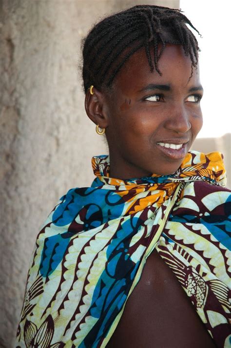 Fulani Girl By Leonid Plotkin A Village Mali Fulani People Women Girl