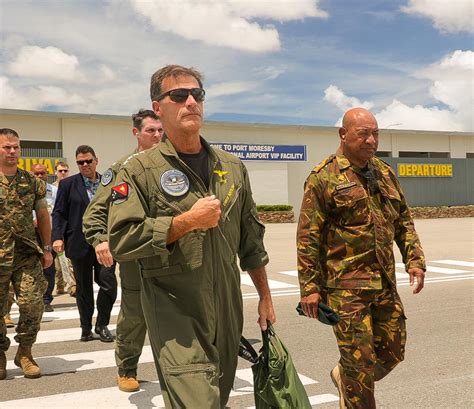 Commander Of Us Indo Pacific Command Visits Png One Papua New Guinea