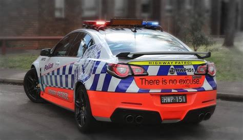 Australian Highway Patrol Holden Hsv Gts 62 Litre Supercharged V8