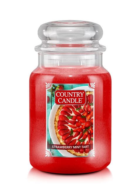 Strawberry Mint Tart Strawberry Mint Yankee Candle Scents Country