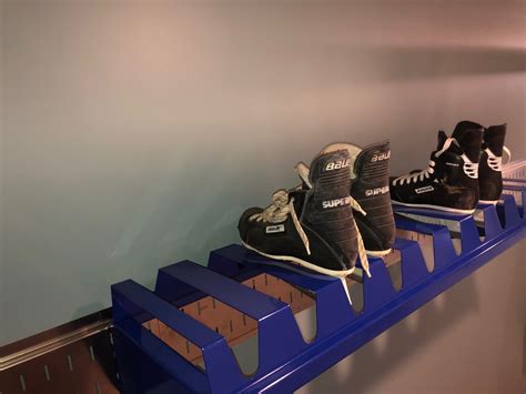 Ice Skate Storage System For Storing Multiple Ice Skates