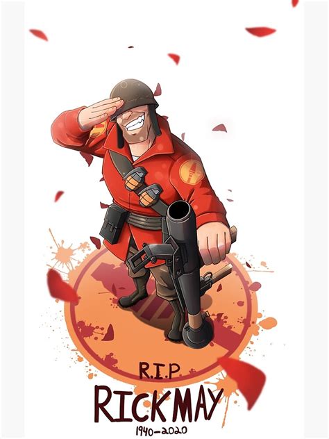 r i p rick may poster for sale by darlingreaper22 redbubble