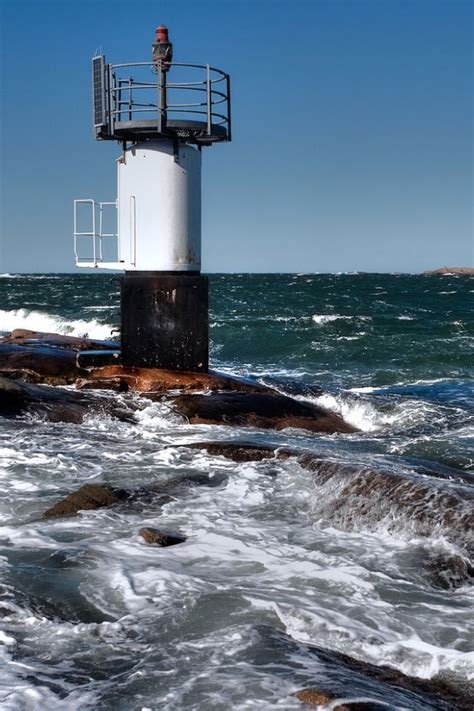 lighthouse at ramsvik sweden by filip nystedt lighthouse sweden west coast