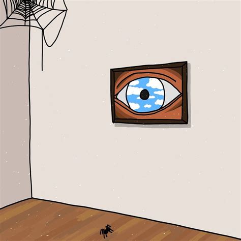 A Spider Who Likes Art Appeared Don T Kill The Spider The Spider Is
