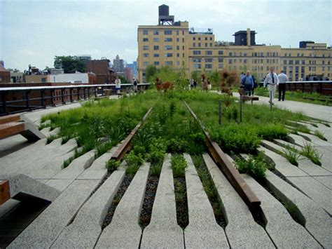 New Yorks High Line Park In The Sky Opens Today