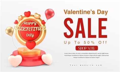 Premium Psd Valentines Day Special Sale Post Template