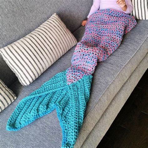 Little Mermaid Crochet Blanket Pattern Sophie Mermaid Tail Blanket