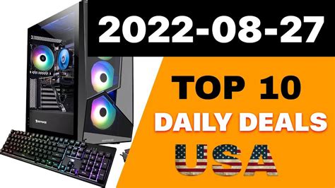 Top 10 Todays Deals Deals On Amazon Today 2022 08 27 Youtube