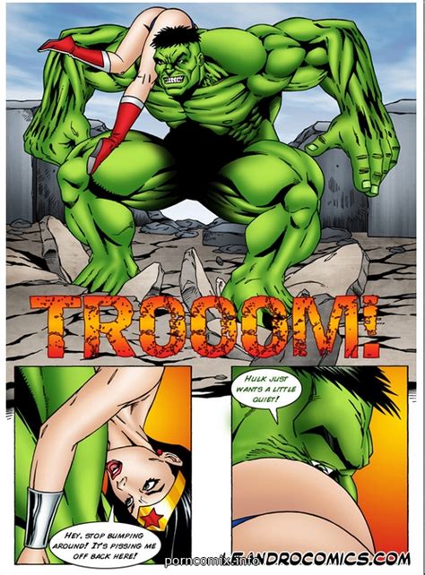 Wonder Woman Vs Incredibly Horny Hulk ⋆ Xxx Toons Porn