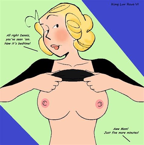 Dennis The Menace Mom Porn 19 Alice Mitchell Rule 34