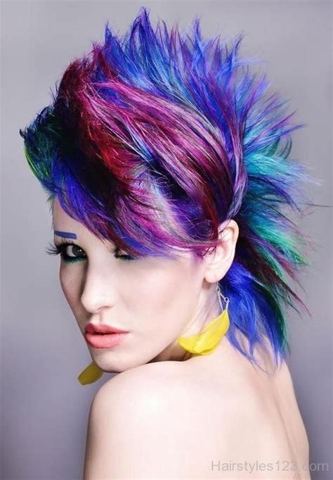 40 Funky Hairstyles To Look Beautifully Crazy Fave Hairstyles Funky Hairstyles Hair Styles