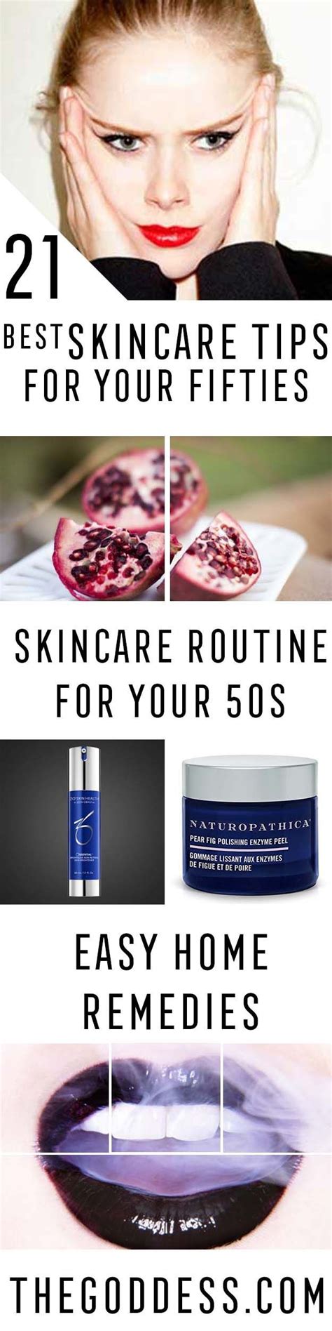 21 Best Skincare Tips For Your 50s Skin Care Anti Aging Wrinkle