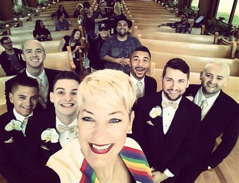 meet the woman who volunteers as a stand in mom at same sex weddings it s a complete joy