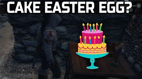 Assassins Creed Unity Secret Cake Easter Egg Youtube