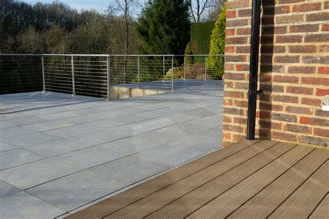 These decking ideas can be used in gardens of all shapes and sizes and will take you through the seasons, so that you can make the most of your deck all summer long and well into autumn. Decking & Porcelain Paving: Perfect Partners
