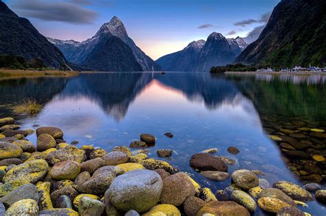 Travel Guide In A Faraway Land New Zealand Landscape South Island