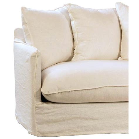 Epic white sofa pillows 69 sofa room ideas with white sofa pillows can be beneficial inspiration for those who seek an image according specific categories; White Linen Pillow Back Sofa | Chairish