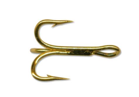 Mustad Br Classic Treble Hook Size Ringed Eye Bronze