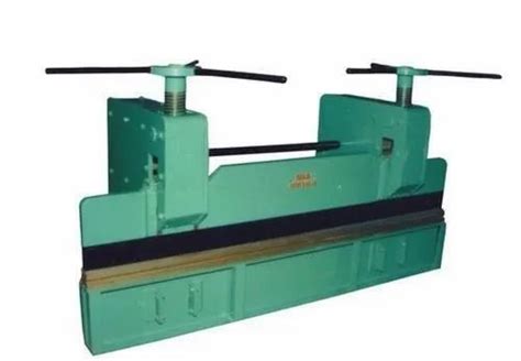 Manual Sheet Metal Bending Machine For Industrial 100 Mm Rs 120000
