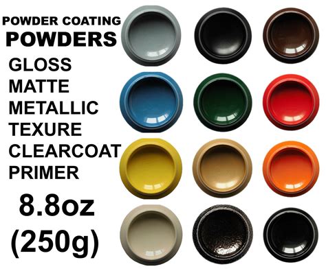 Powder Coating Powder 8 8oz 250g High Quality RAL Colors EBay