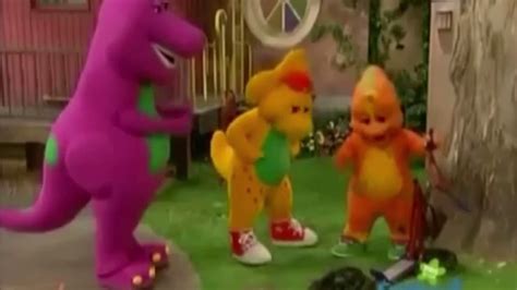 Barney And Friends Riff Breaks Bjs Scooter Slow Motion 4x Youtube