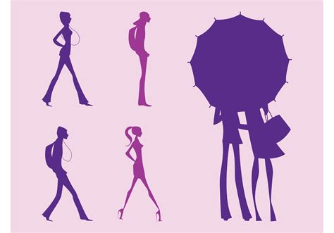 Female Silhouettes Set Download Free Vector Art Stock Graphics And Images