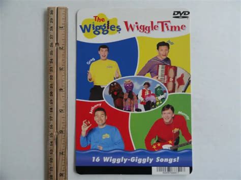 The Wiggles Wiggle Time Blockbuster Video Backer Card 5x8 1000