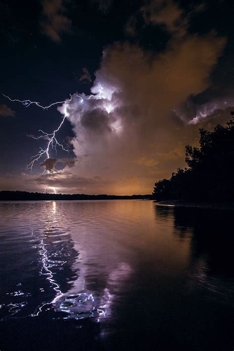Reflection Of Lightning Lightning Photography Nature Nature Photography