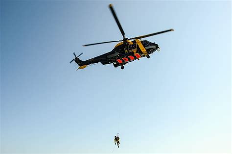 Hd Wallpaper Helicopter First Help Rescue Helicopter Flying Air