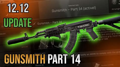 Gunsmith Part Build Guide Escape From Tarkov Updated For
