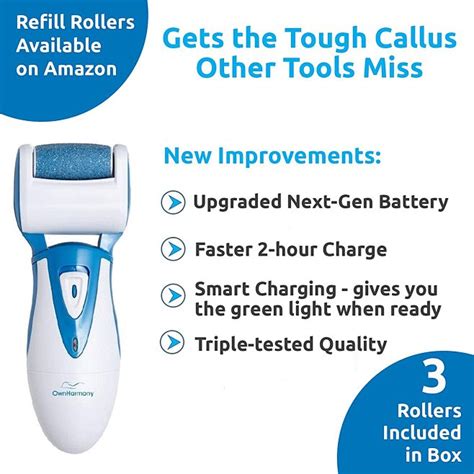 Electric Callus Remover Rechargeable Electronic Foot File