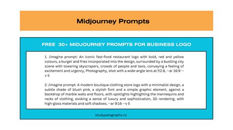 20 Best Mid Journey Prompt For Business Logo Copy And Past