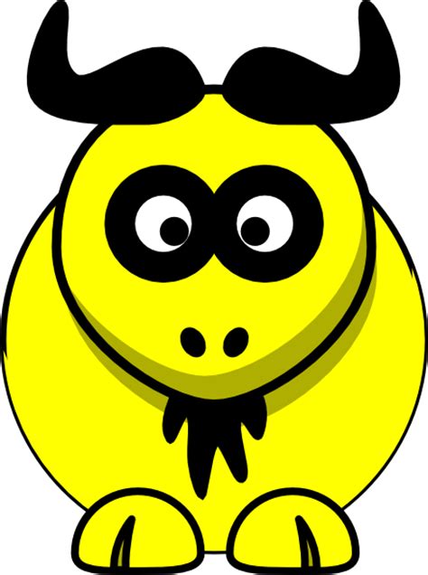 Yellow Ox Clip Art At Vector Clip Art Online Royalty Free