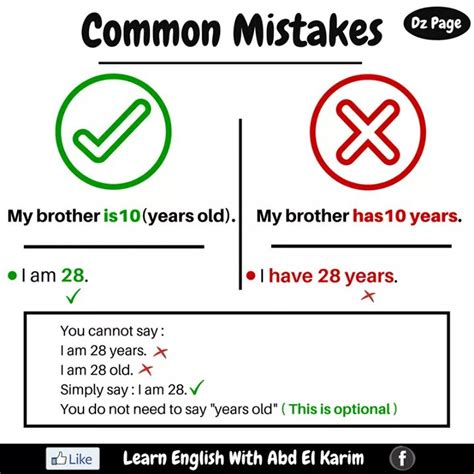Common Mistakes In English Materials For Learning English