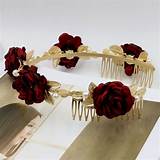 Rose Gold Flower Headband Images