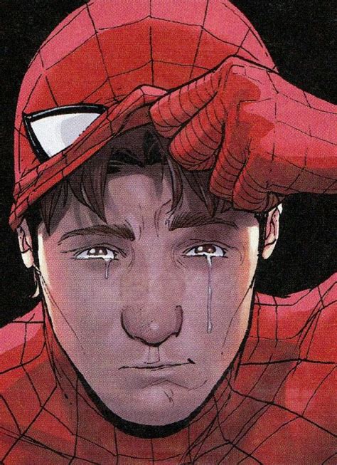 Peter Parker Crying Comic