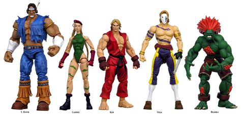 Street Fighter Action Figures July 2004