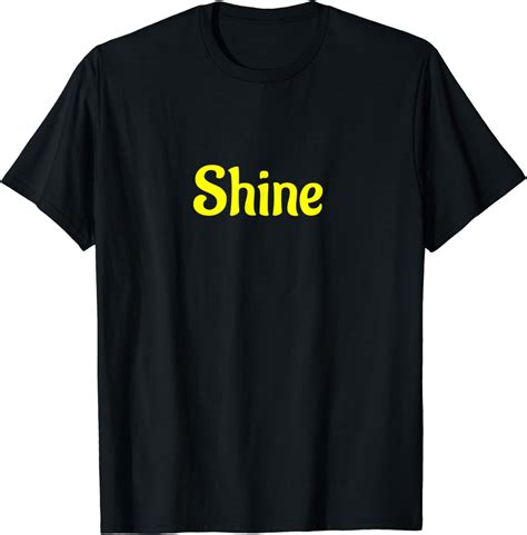 Shine T Shirt Uk Fashion